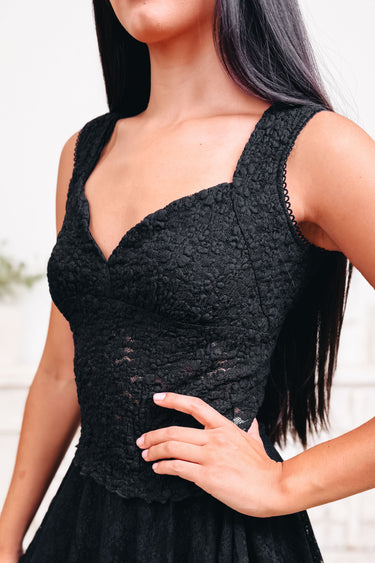 Optimistic Prime Lace Tank Top