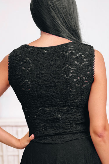 Optimistic Prime Lace Tank Top