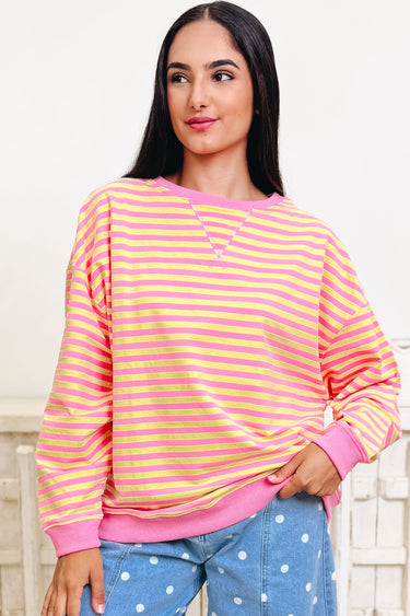 Play It Straight Stripe Top - 2 Colors!