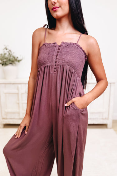 I Got Ties Jumpsuit - 2 Colors!