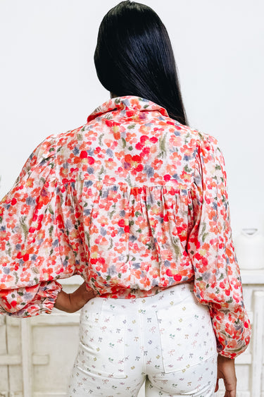 Spring Fling Button Down Top