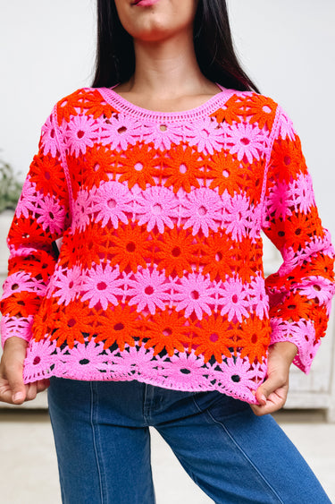 Daisy Double Crochet Top - 2 Colors!