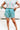 Double Mint Fun Shorts - Soft Mint