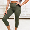 Seize The Day Capri Leggings With Pockets - 7 Colors!