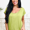 Living The Life Basic Top - 2 Colors!