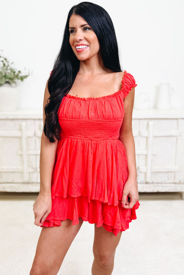 Dance With Somebody Romper - 2 Colors!