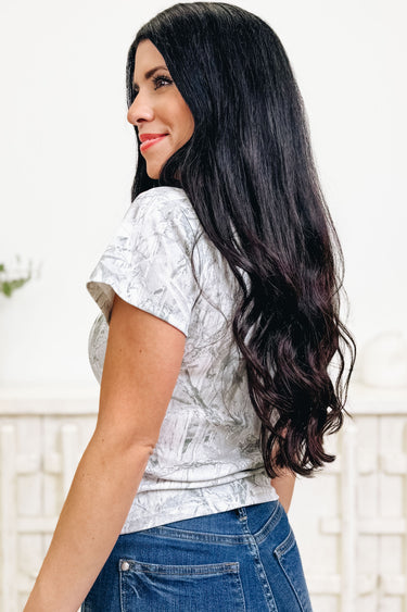 Hardly Seen You Camo Top - 3 Colors!
