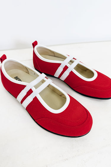Belen Mary Jane Sneakers - Red