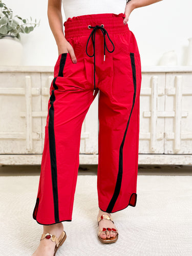 Take It In Stride Windbreaker Pants - 3 Colors!