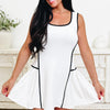 Lock In Scuba Dress