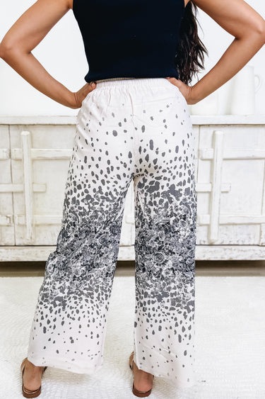 Fiercely Wild Rose Leopard Pants