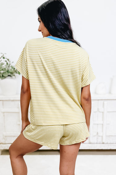 Comfy & Cute Stripe Shorts Set - 5 Colors!