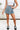 Never Back Down Skort - Acid Denim
