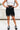 Glossy Boss Lace Skirt - Black