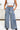 Top Tiered Wide Leg Pants - Washed Denim
