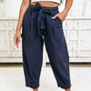 Tailored & Tapered Utility Pants - Midnight