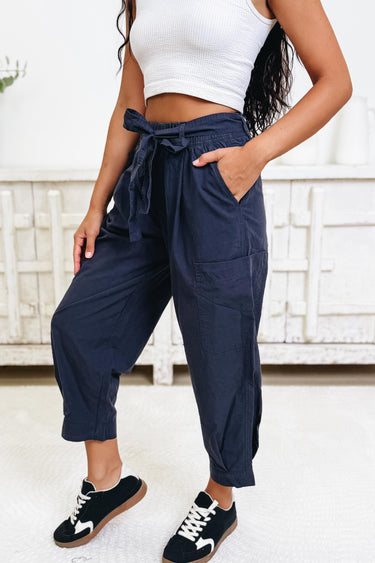 Tailored & Tapered Utility Pants - Midnight