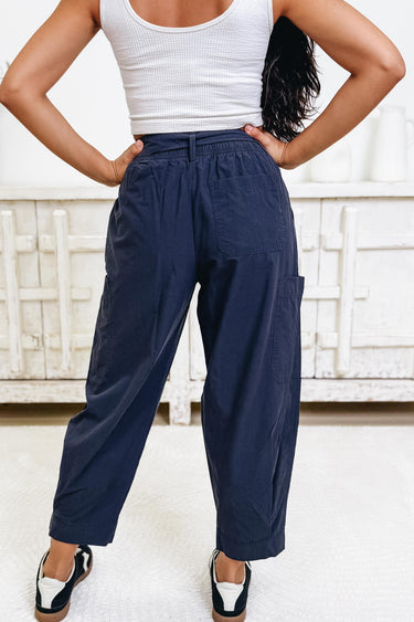 Tailored & Tapered Utility Pants - Midnight