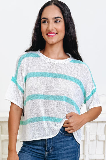 Bright & Airy Stripe Top