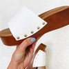 Uma Platform Sandals - White Pu
