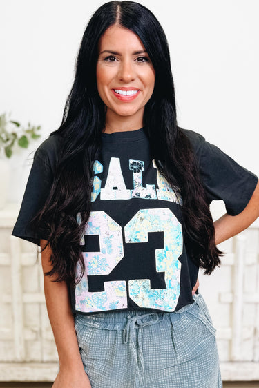 Psalm 23 Floral Graphic Tee - 2 Colors!