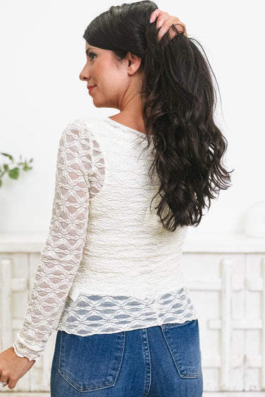 Marseille Lace Top - 2 Colors!