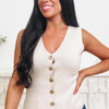 Boss Lady Cardigan Vest - 4 Colors!