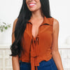 Tied Just Right Tank Top - 3 Colors!