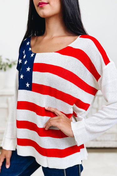 One Nation Americana Sweater