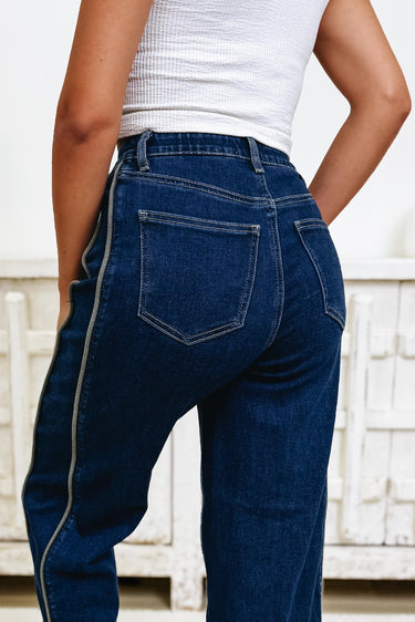 Keep It Sleek By Saige Denim - Barrel Jeans