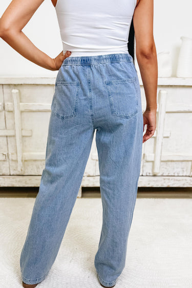 The Love Of Comfort Pants - Light Wash