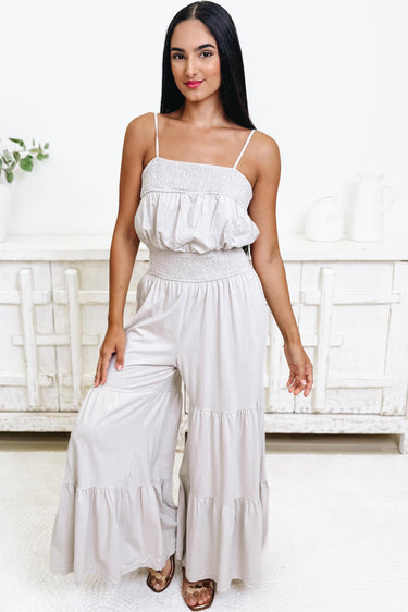 Top Tier Jumpsuit - 2 Colors!