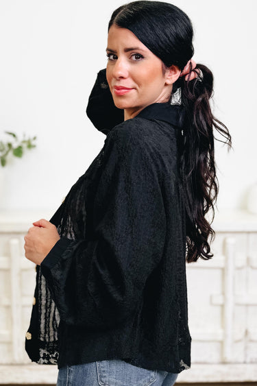 A Simple Love Button Down Top - 2 Colors!