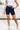 Smooth Groove Biker Shorts - Navy