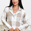 Check The Plaid Blazer - 2 Colors!