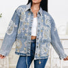 All About Me Paisley Denim Jacket