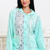 The Beauty Of Love Hooded Shacket