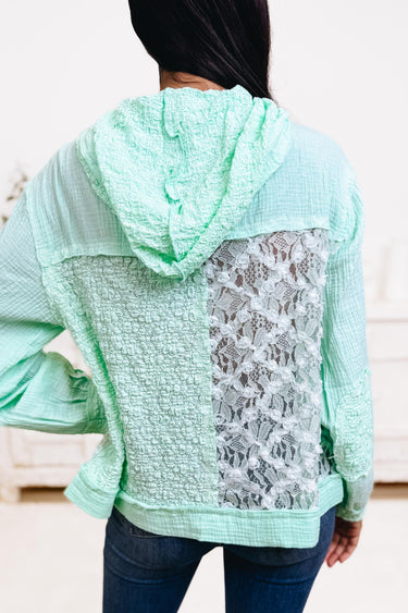 The Beauty Of Love Hooded Shacket