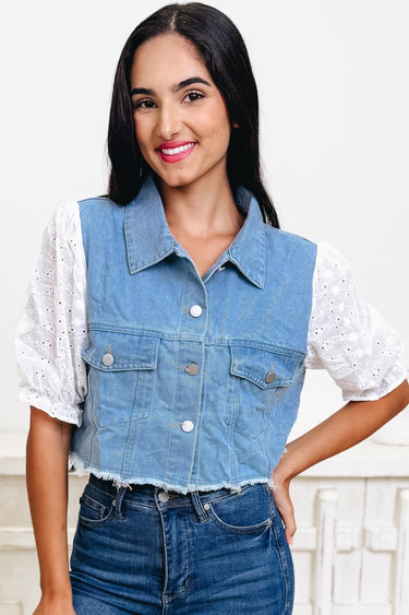 Melody Of Love Denim Jacket - 2 Colors!