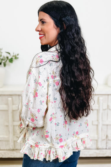 Live Leaf Love Floral Top