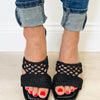 Dustiny Woven Heels - Black