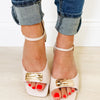 Kade Ornament Heels - Beige