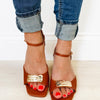 Kade Ornament Heels - Tan