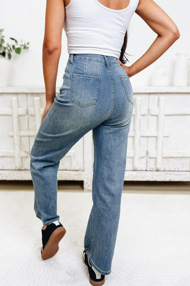 Accepting This Rose Straight Leg Jeans