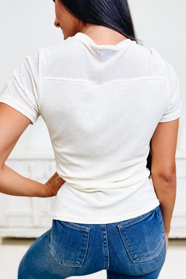 Wild Resolution Solid Mesh Top - 3 Colors!