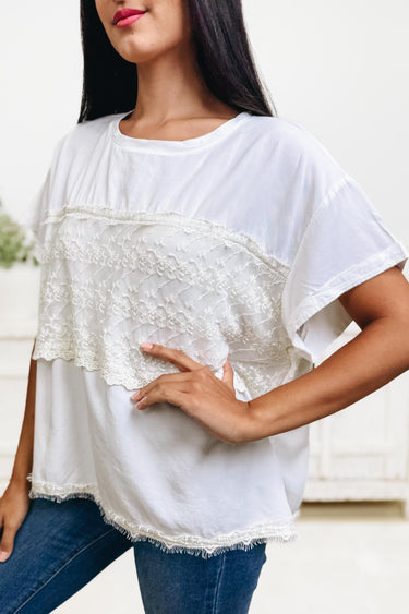 Piece By Piece Lace Top