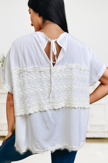 Piece By Piece Lace Top