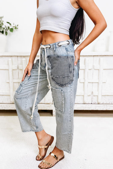 Prepped & Ready Pants - Blue Multi