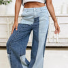 The Mix & Match Baggy Straight Jeans - Denim Mix