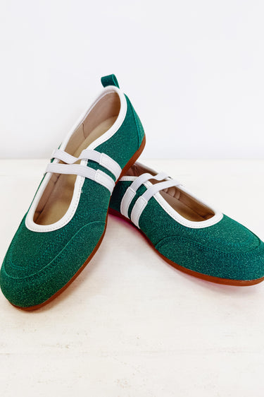 Belen Mary Jane Sneakers - Green